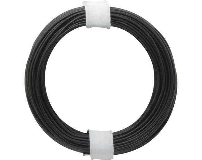 Donau Elektronik Kupferschalt Litze 0,14 mm² / 10 m / schwarz / 118-1
