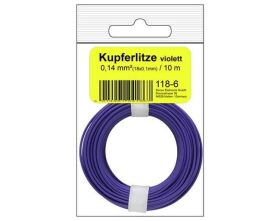 Donau Elektronik Kupferschalt Litze 0,14 mm² / 10 m...