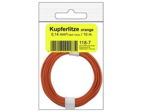 Donau Elektronik Kupferschalt Litze 0,14 mm² / 10 m...