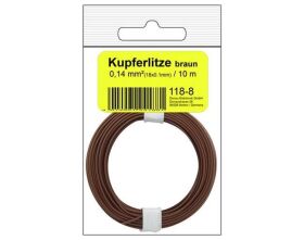 Donau Elektronik Kupferschalt Litze 0,14 mm² / 10 m...