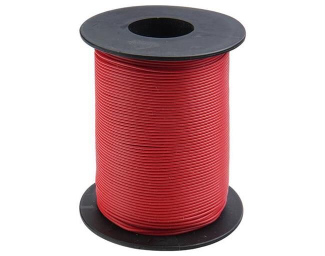 Donau Elektronik Kupferschalt Litze 0,14 mm² / 100m rot / 119-10