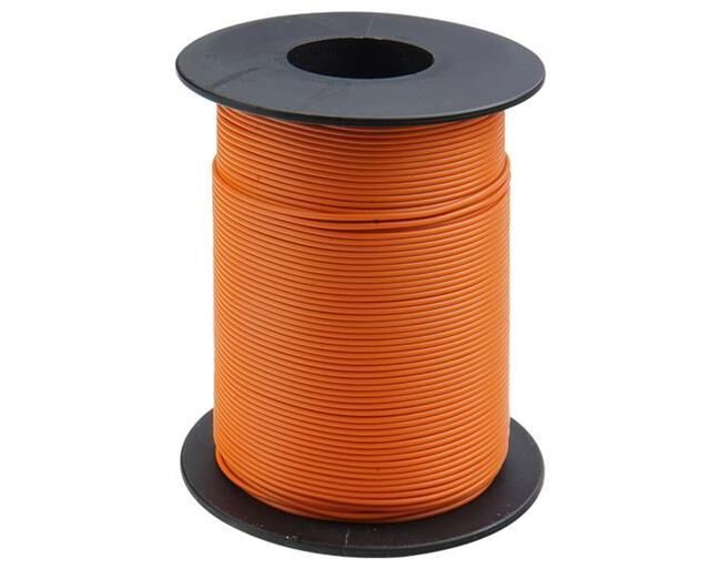 Donau Elektronik Kupferschalt Litze 0,14 mm² / 100m orange / 119-17