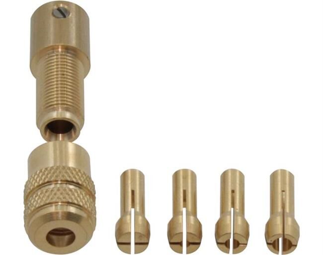 Donau Elektronik Bohrkopf + 4 Spannzangen / 1504
