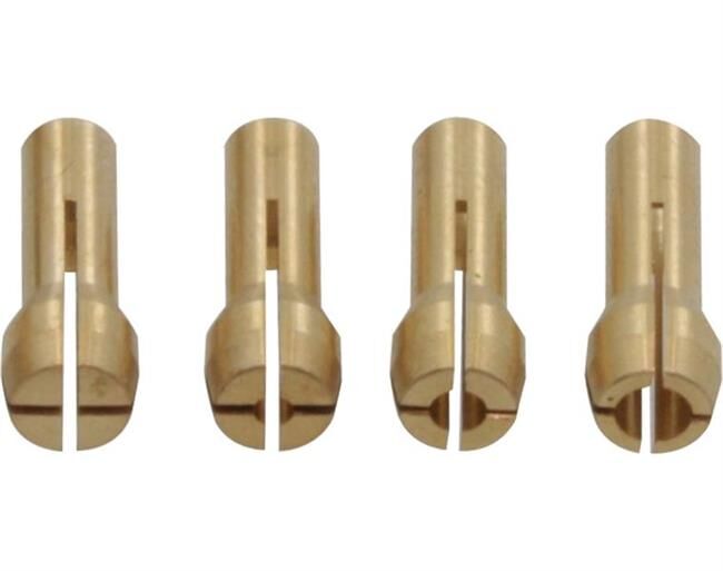 Donau Elektronik 4 Spannzangen für Ø 0,3 - 3,2 mm / 1508