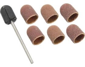 Donau Elektronik 6 Schleifkappen Ø 10 mm +...