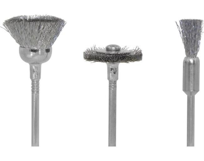 Donau Elektronik 3 Stahldrahtbürsten ( hart ) / 1670