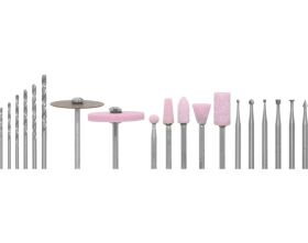 Donau Elektronik Bohr - und Schleifsatz 19-tlg. / 1792