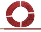 Donau Elektronik Zwillingslitze 0,14 mm² / 50 m rot-schwarz / 218-50
