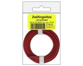 Donau Elektronik Zwillingslitze 0,14 mm² / 5 m...