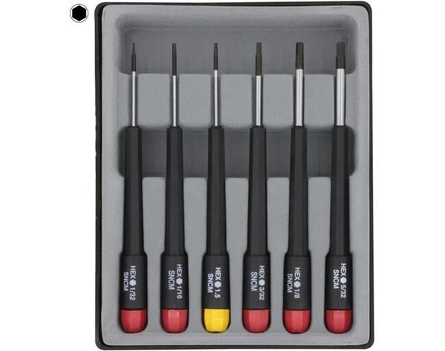 Donau Elektronik Sechskant Dreher Set Zollmaß 6-tlg. / 280-62