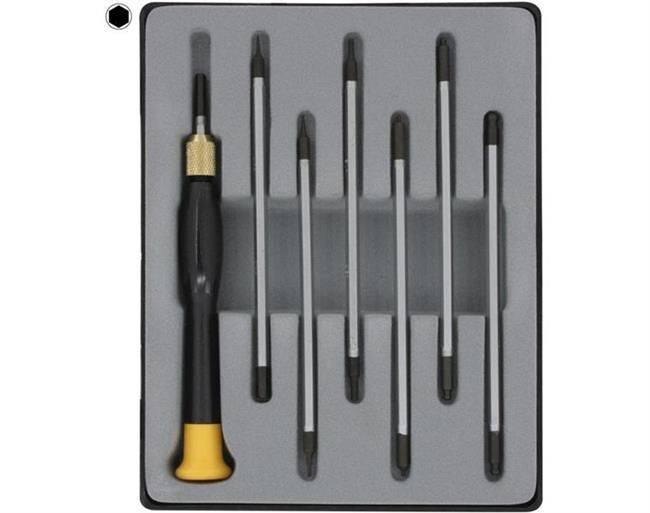 Donau Elektronik Sechskant-, Kugelkopfsechskant Umsteckset / 280-72