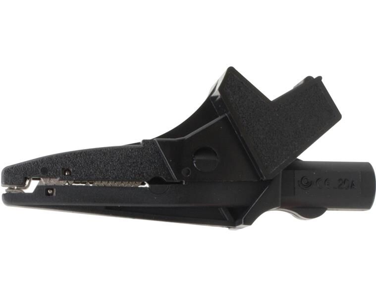 Donau Elektronik Sicherheitsabgreifklemme schwarz / 5081