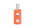 Donau Elektronik 717 - Zwergstecker orange