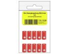 Donau Elektronik 10 Zwergkupplungen rot in SB / 720-10SB