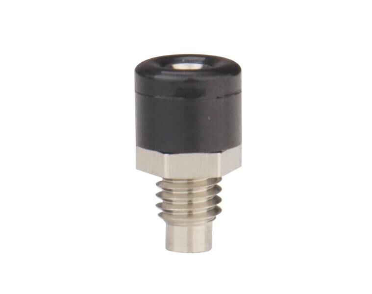 Donau Elektronik Zwergbuchse schwarz / 731