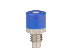 Donau Elektronik Zwergbuchse blau / 732