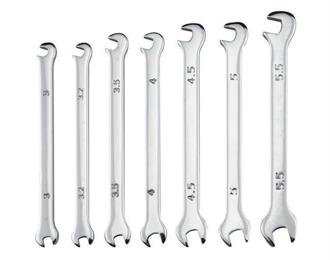 Donau Elektronik Mini Doppel Maulschlüssel Set 7-tlg. / 900