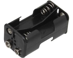 Donau Elektronik Batteriehalter für 4 Mignon / BHM40