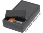 Donau Elektronik PVC Gehäuse mit Batteriefach für 9V Blockbatterie / G01B