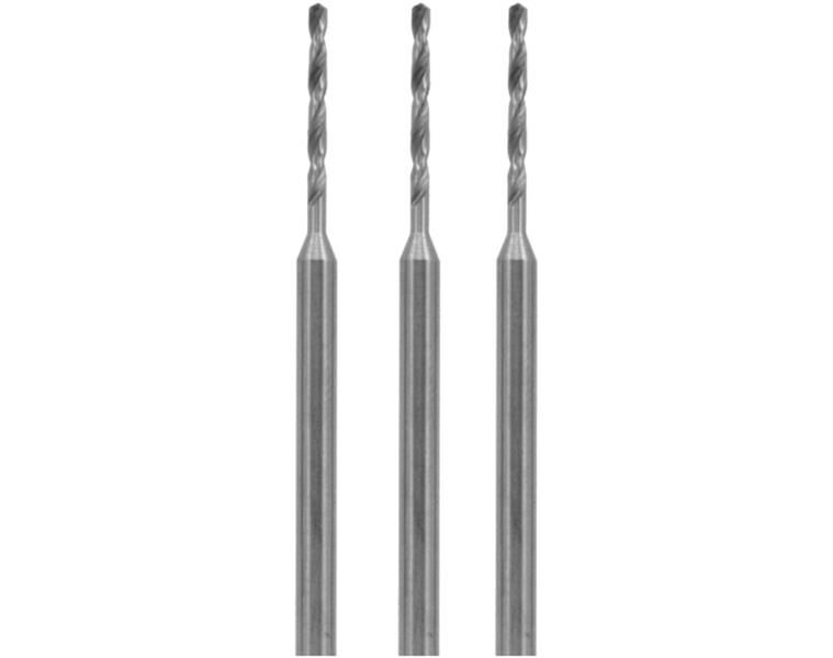 Donau Elektronik 3x HSS Bohrer Ø 1,5 mm mit 2,35 mm Schaft / HSX15