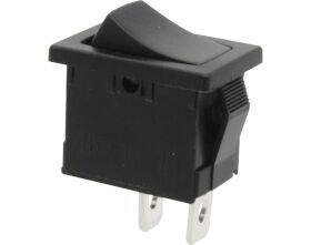 Donau Elektronik Schalter tastend, 1-polig, schwarz,...