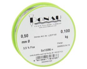 Donau Elektronik Lötzinn CLEAR" Ø0,5 mm...