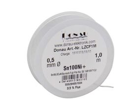 Donau Elektronik Lötzinn CLEAR" Ø0,5 mm...