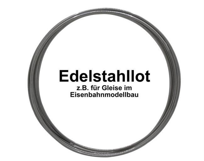 Donau Elektronik VA-LOT 1m - Ø1 mm Edelstahllot (ca.5,5g) / LZVA5