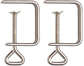 Donau Elektronik Tischklemmen (Zwingen) 2 Stück / M24