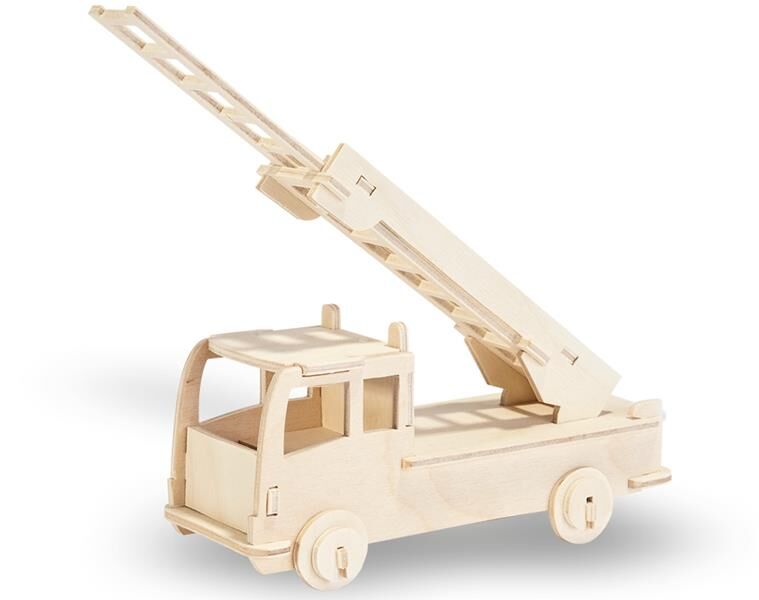 Donau Elektronik Holzbausatz Feuerwehrauto / M851-2