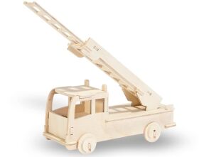 Donau Elektronik Holzbausatz Feuerwehrauto / M851-2