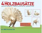 Donau Elektronik Holzbausatz 4 x Haustiere / M852