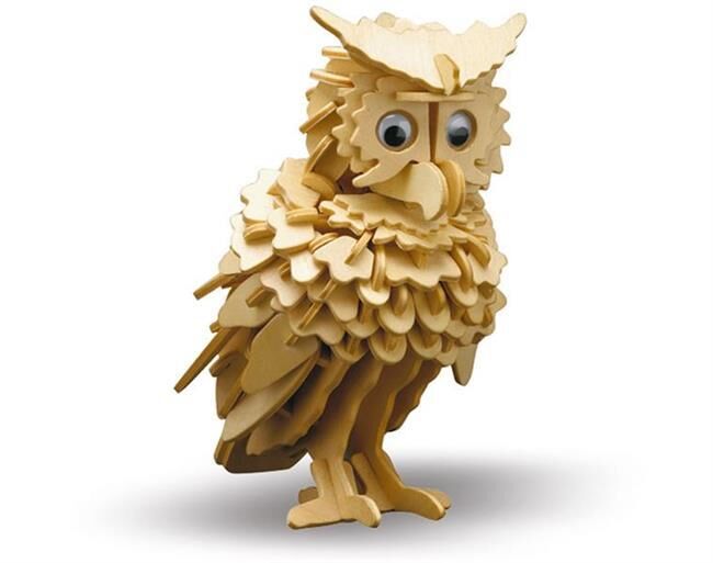 Donau Elektronik Holzbausatz Eule / M858-1