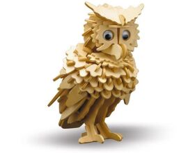 Donau Elektronik Holzbausatz Eule / M858-1