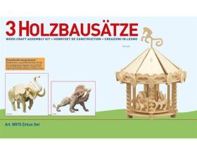 Donau Elektronik Holzbausatz 3 x Zirkus / M870