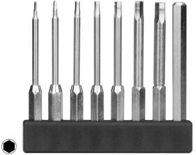 Donau Elektronik Mini Bit Sortiment Sechskant lang 8-tlg....