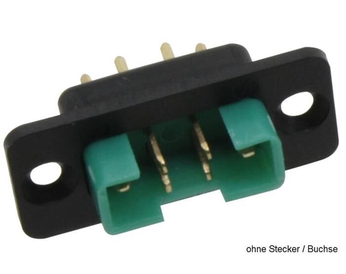 Donau Elektronik Rahmen für Hochstrom Stecker + Buchse kurz / NE080