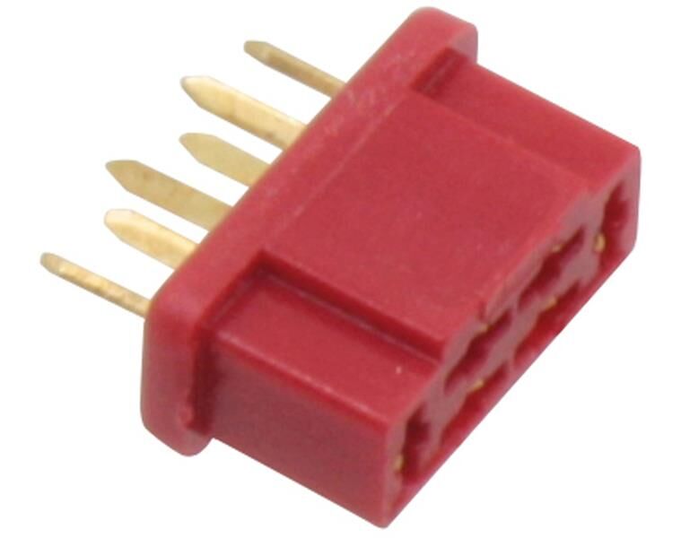 Donau Elektronik Hochstrom Buchse rot / NEB10