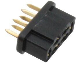 Donau Elektronik Hochstrom Buchse schwarz / NEB11