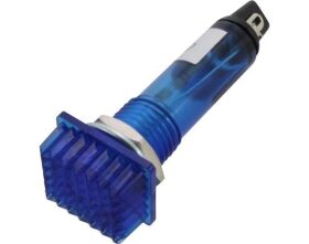 Donau Elektronik Neon Signalleuchte, blau beleuchtet /...