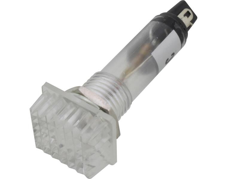 Donau Elektronik Neon Signalleuchte, weiß beleuchtet / NSL225