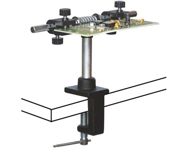 Donau Elektronik Profi Platinenhalter mit Tischklemme / PPH2