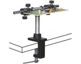 Donau Elektronik Profi Platinenhalter mit Tischklemme / PPH2