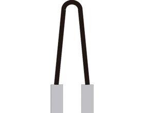 Donau Elektronik Brennspitze rund / ST17141