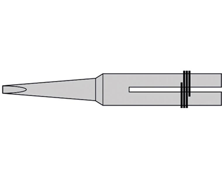 Donau Elektronik Lötspitze Longlife Premium - Meißelform 2,2 verl. / ST80158