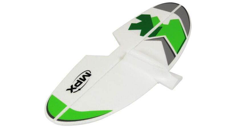 Multiplex RR Ersatzteil Höhenleitwerk FunCub NG (m.Hebel u. Dekor grün) / 1-01438