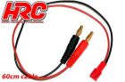 HRC Ladekabel 4mm Bullet zu Molex Micro Stecker- 600 mm Gold / HRC9116-6