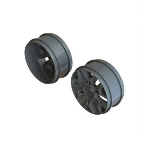 ARRMA Ersatzteil 1/8 Buggy Wheel 17mm Hex Gun Metal (2) /...