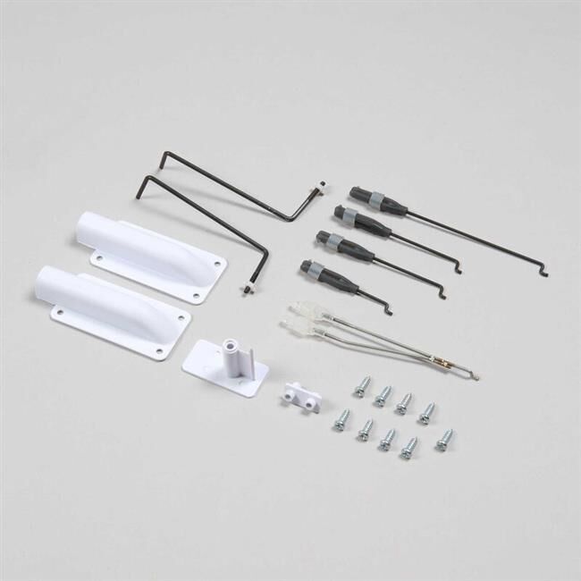 E-Flite Ersatzteil Pushrod w/Clevis Set, Servo Covers: Habu STS / EFL01557
