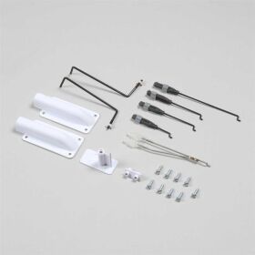 E-Flite Ersatzteil Pushrod w/Clevis Set, Servo Covers:...